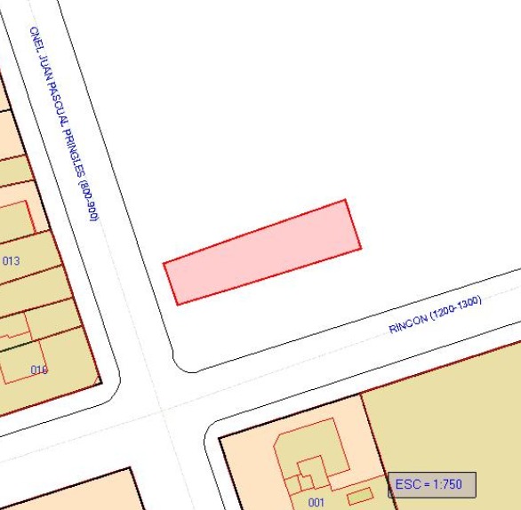 PRINGLES 816 TERRENO EN VENTA DE 352MTS